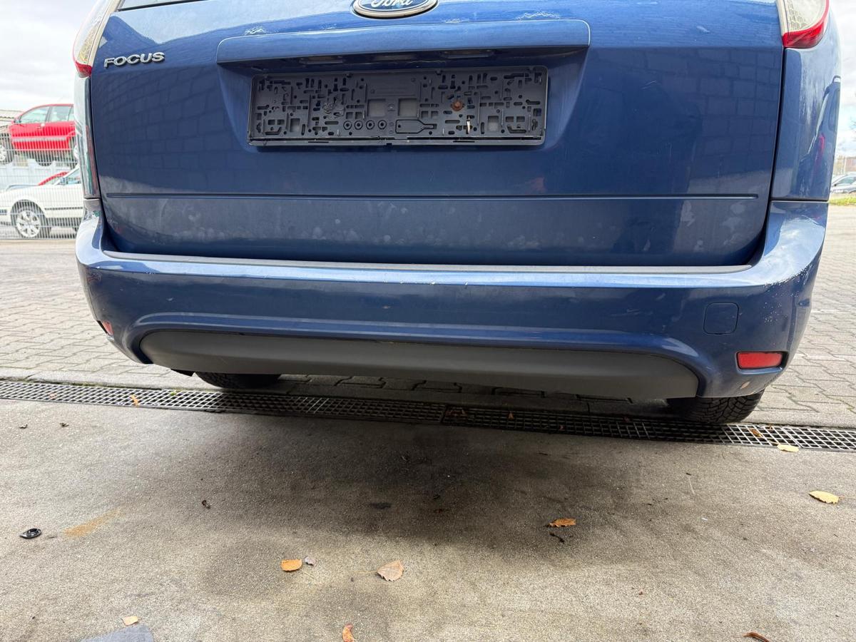 Ford Focus 2 DA3 BJ10 original Sto&szlig;stange Sto&szlig;f&auml;nger hinten Burmablau Kombi